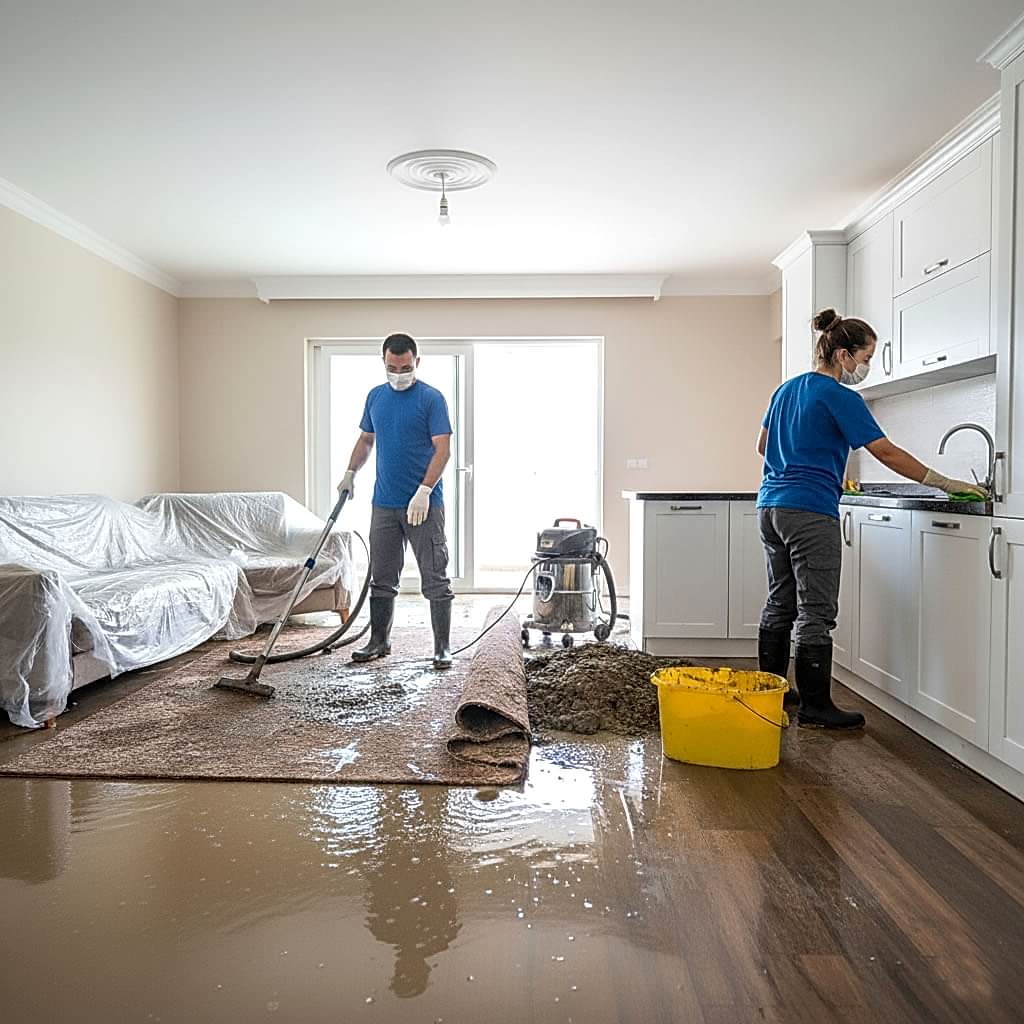 Su Baskını Sonrası Temizlik